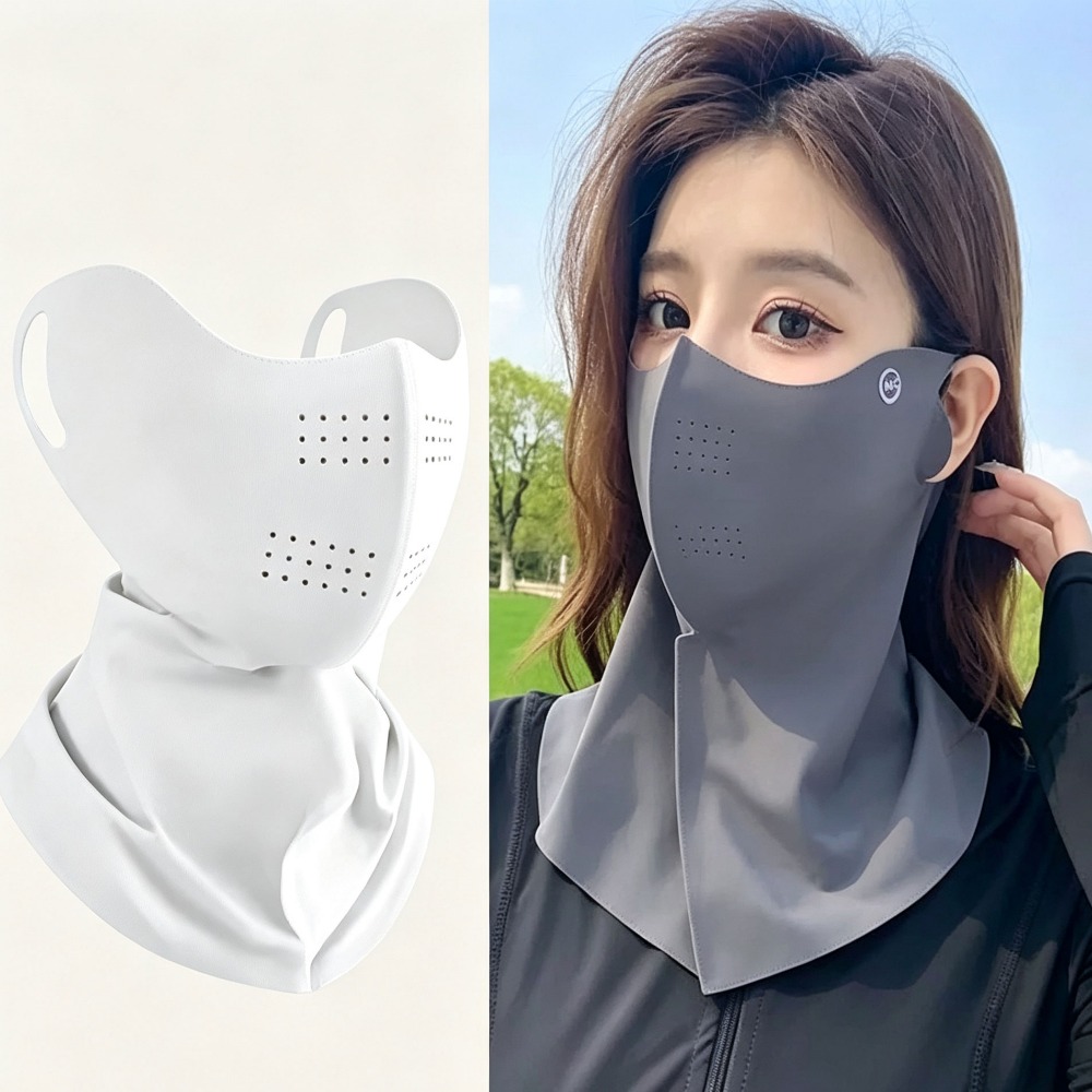 UPF50+ Ice Silk Full Face Suns - đánh giá và giá Fishing Mask Sun Protection