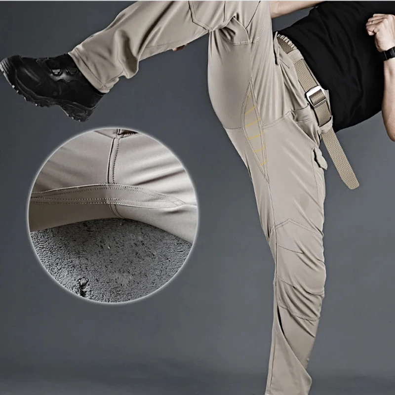 Men Elastic Sharkskin Spring A - đánh giá và giá Fishing Pants Waterproof