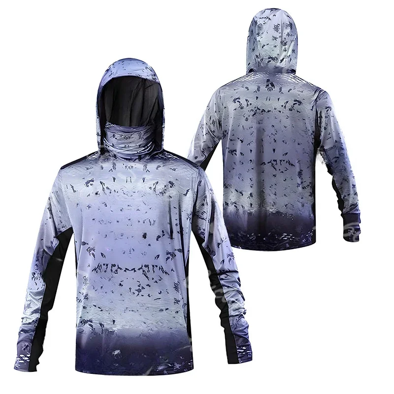 Men 3D Print Hooded Fishing Sh - đánh giá và giá Fishing Shirt Uv Protection