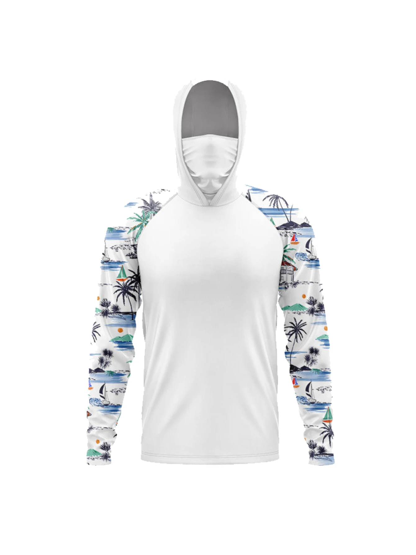 Men's Fishing Hooded Long Slee - đánh giá và giá Fishing Shirt Uv Protection
