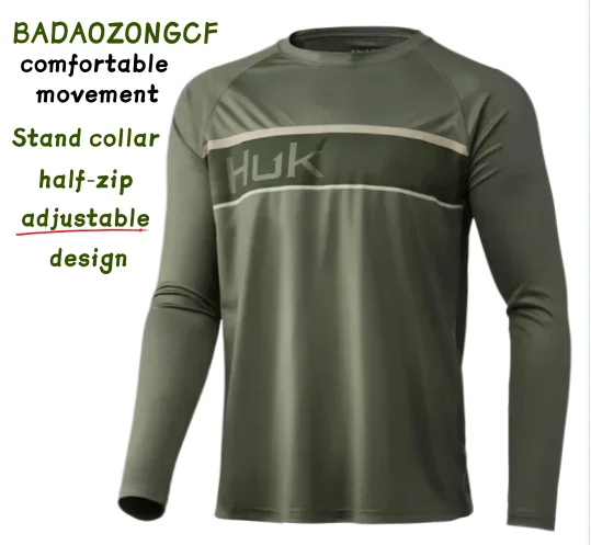 HUK Fishing Clothing Men Perfo - đánh giá và giá Fishing Shirt Uv Protection