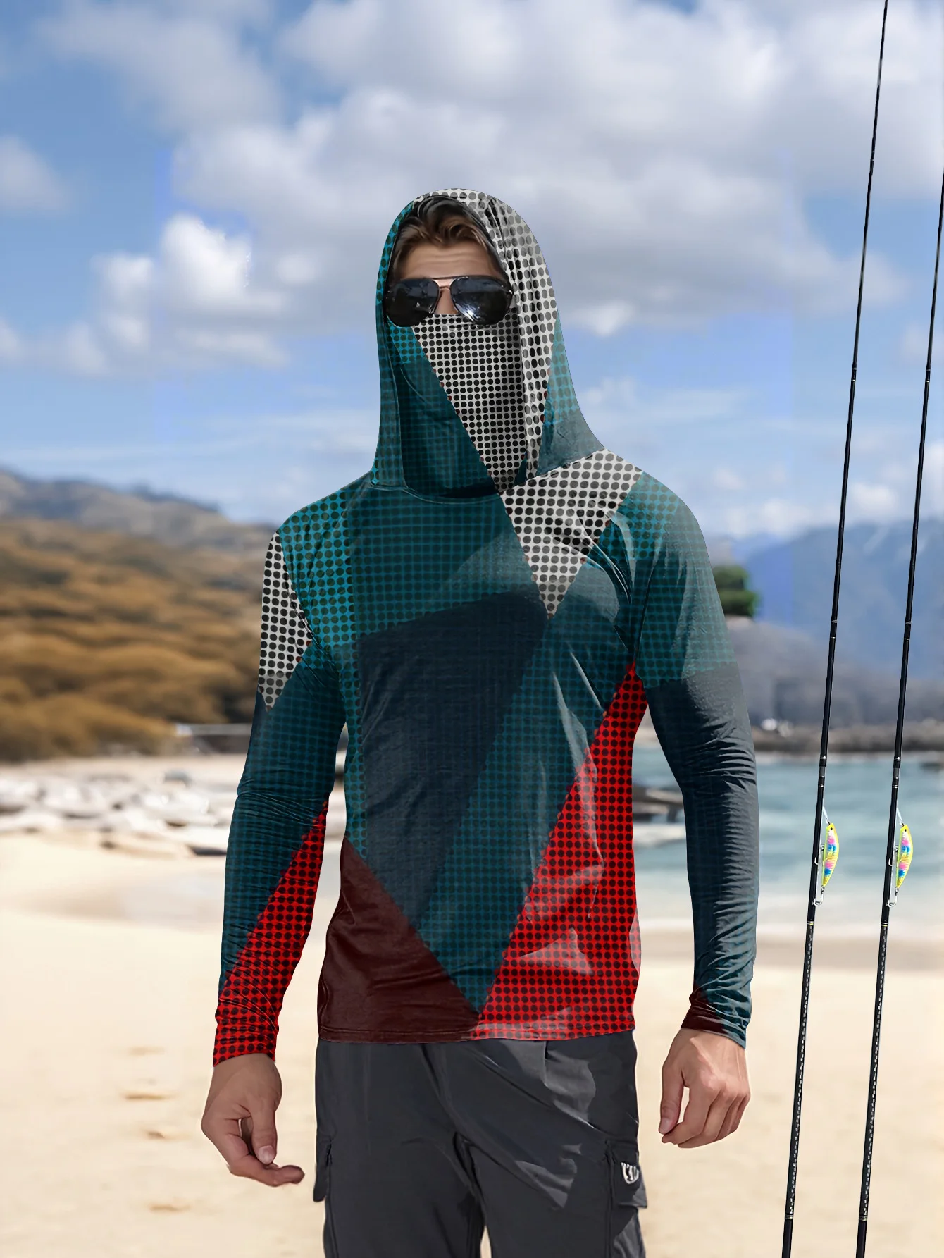 Fishing Hoodie Men Long Sleeve - đánh giá và giá Fishing Shirt Uv Protection
